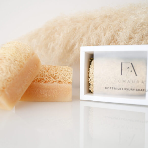 Glycerin Soap With Goat Milk Luffa